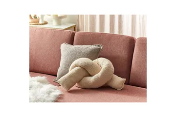 Pynteputer Gladiolus Beige - Beige - Tekstiler - Pute & pledd - Hagepute