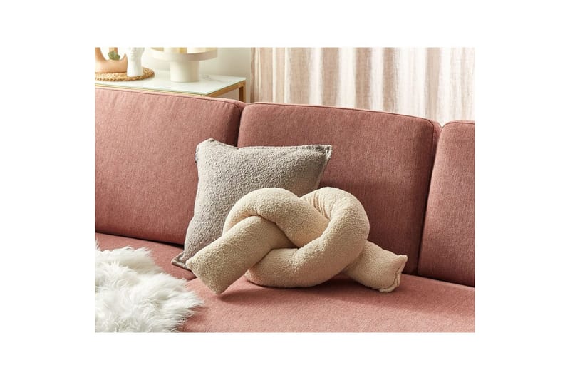 Pynteputer Gladiolus Beige - Beige - Tekstiler - Pute & pledd - Hagepute