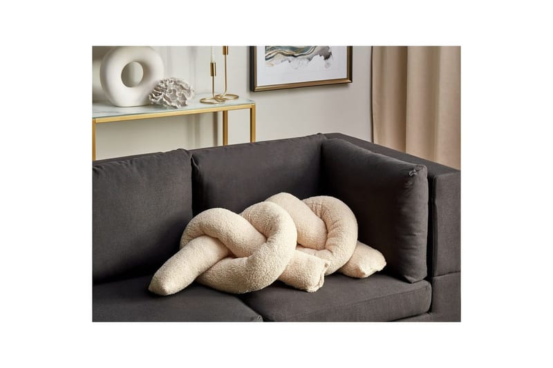 Pynteputer Gladiolus sett á 2 Beige - Beige - Tekstiler - Pute & pledd - Hagepute