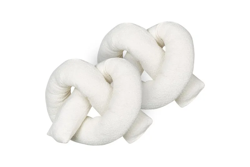 Pynteputer Gladiolus sett á 2 Hvit - Hvit - Tekstiler - Pute & pledd - Hagepute