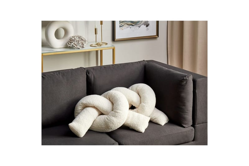 Pynteputer Gladiolus sett á 2 Hvit - Hvit - Tekstiler - Pute & pledd - Hagepute