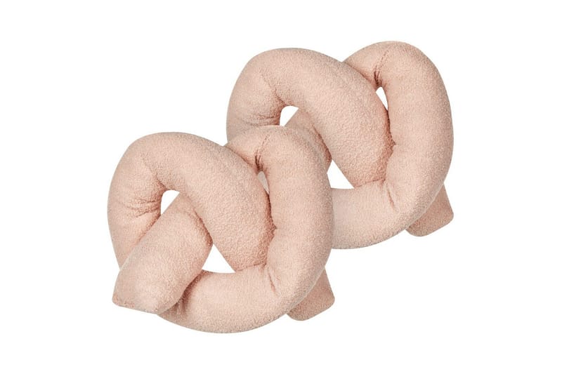 Pynteputer Gladiolus sett á 2 Rosa - Rosa - Tekstiler - Pute & pledd - Hagepute