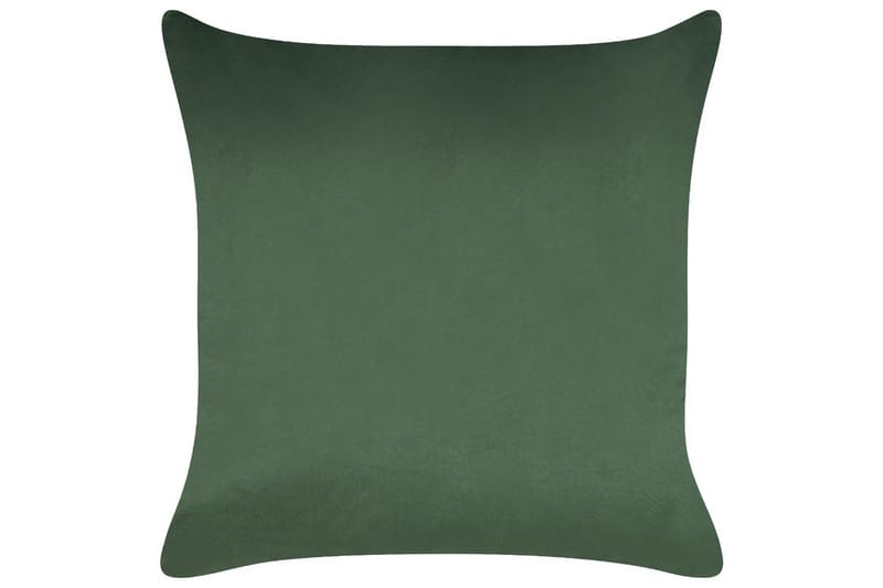 Pynteputer Goldspruce sett á 2 Grønn/gull/svart - Grønn/gull/svart - Tekstiler - Pute & pledd - Pynteputer