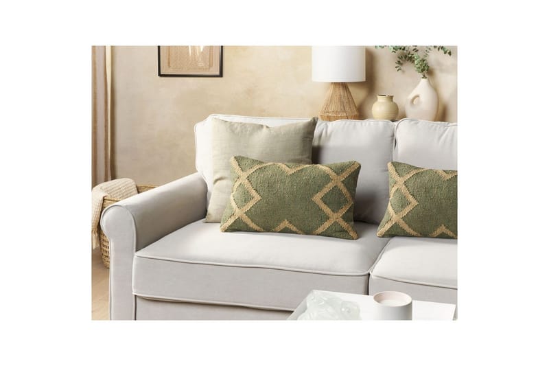 Pynteputer Gopi sett med 2 Rektangulær - Rektangulær - Tekstiler - Pute & pledd - Hagepute