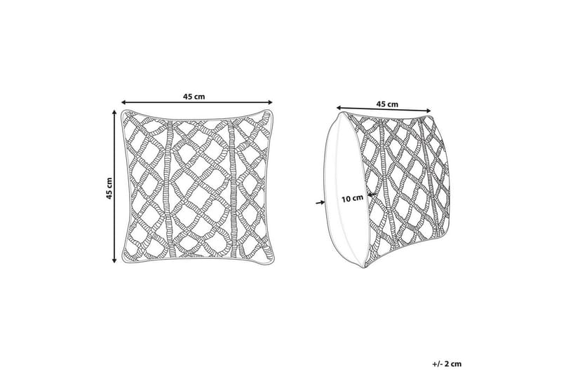 Pynteputer Goreme sett med 2 Beige - Beige - Tekstiler - Pute & pledd - Hagepute