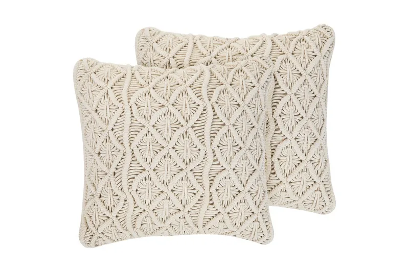 Pynteputer Goreme sett med 2 Beige - Beige - Tekstiler - Pute & pledd - Hagepute