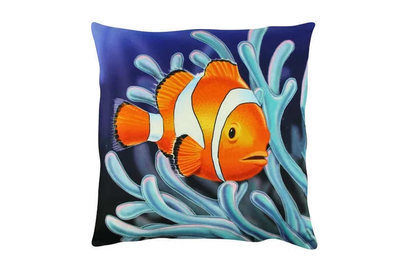 Gravel Pute 43x43 cm - Multi - Tekstiler - Pute & pledd - Pynteputer