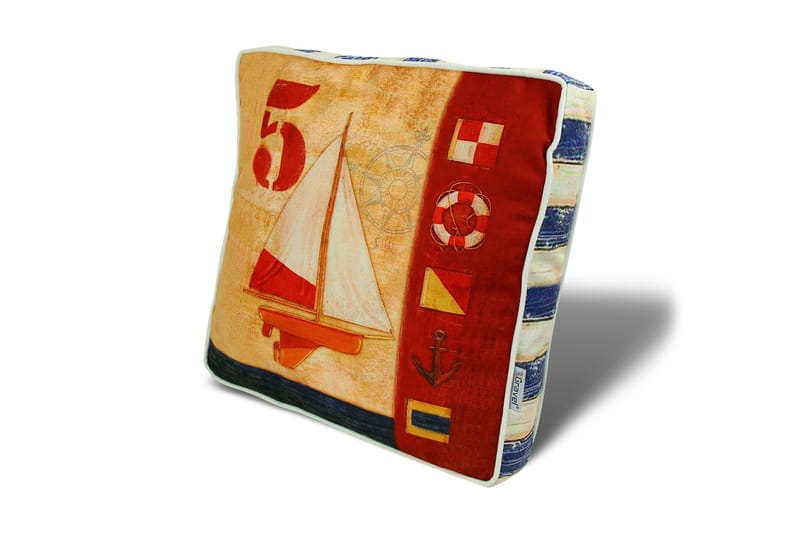 Gravel Pute 42x42 cm - Multi - Tekstiler - Pute & pledd - Pynteputer