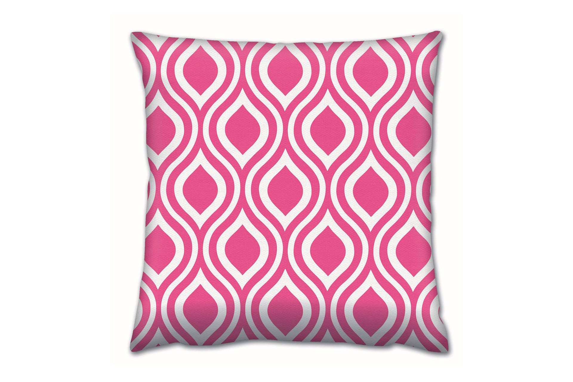 Gravel Pute 43x43 cm - Rosa/Hvit