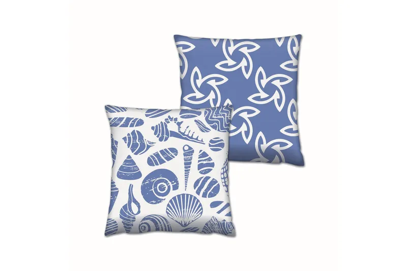 Gravel Pute 43x43 cm 2-pack, Multi