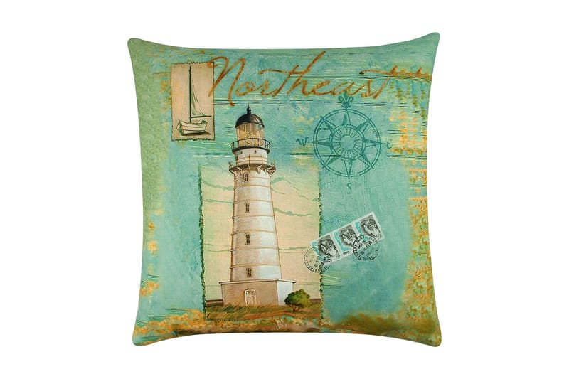 Gravel Pute 43x43 cm, Multi