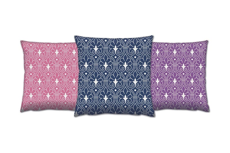 Gravel Pute 43x43 cm 3-pack, Multi