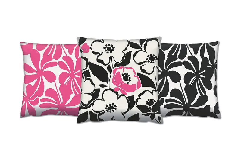 Gravel Pute 43x43 cm 3-pack, Multi