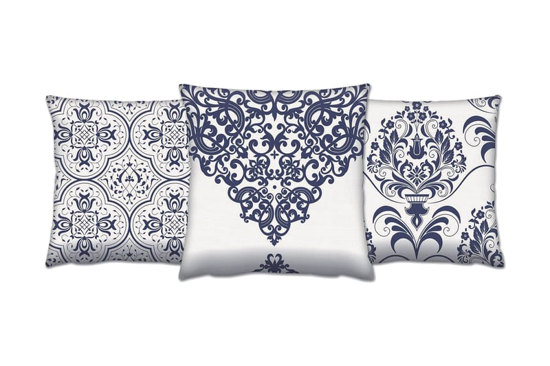 Gravel Pute 43x43 cm 3-pack, Multi