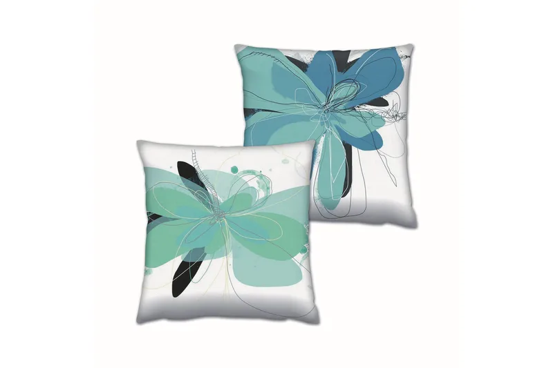 Gravel Pute 43x43 cm 2-pack - Multi - Tekstiler - Pute & pledd - Pynteputer