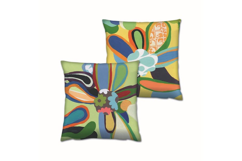 Gravel Pute 43x43 cm 2-pack, Multi