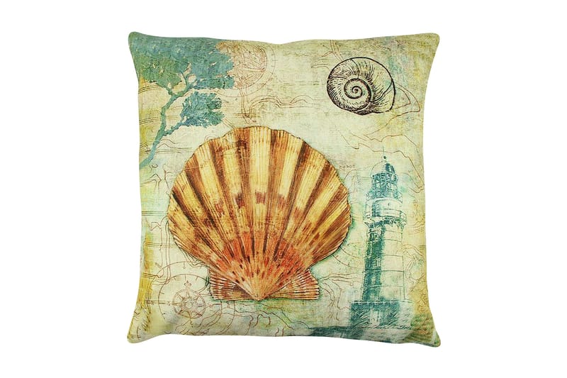 Gravel Pute 43x43 cm, Multi