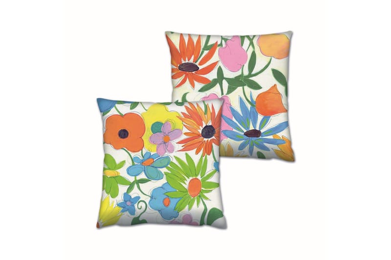 Gravel Pute 43x43 cm 2-pack, Multi