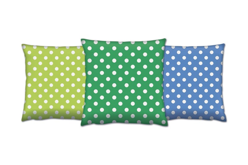Gravel Pute 43x43 cm 3-pack - Multi - Tekstiler - Pute & pledd - Pynteputer