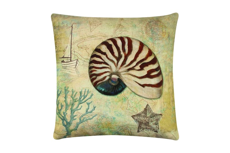 Gravel Pute 43x43 cm - Multi - Tekstiler - Pute & pledd - Pynteputer
