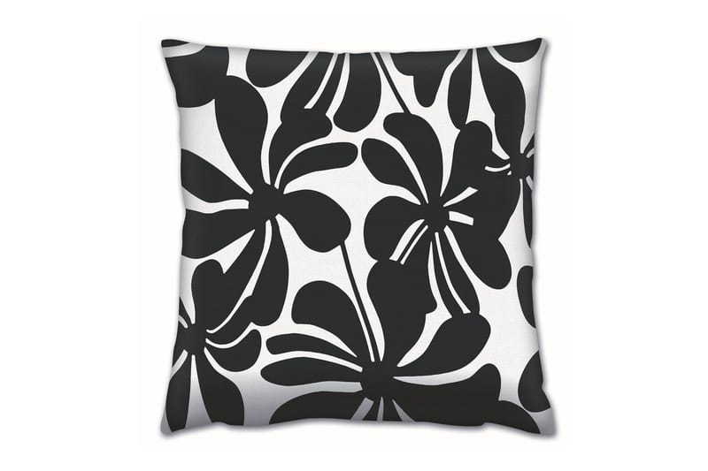 Gravel Pute 43x43 cm - Svart/Hvit - Tekstiler - Pute & pledd - Pynteputer