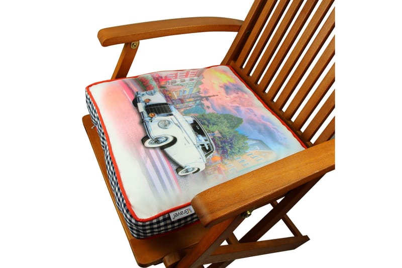 Gravel Pute 42x42 cm - Multi - Tekstiler - Pute & pledd - Pynteputer