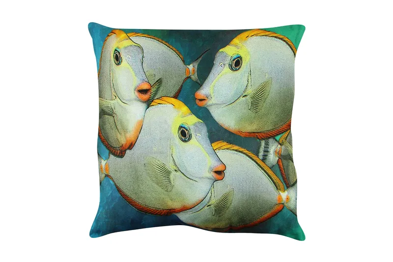 Gravel Pute 43x43 cm - Multi - Tekstiler - Pute & pledd - Pynteputer