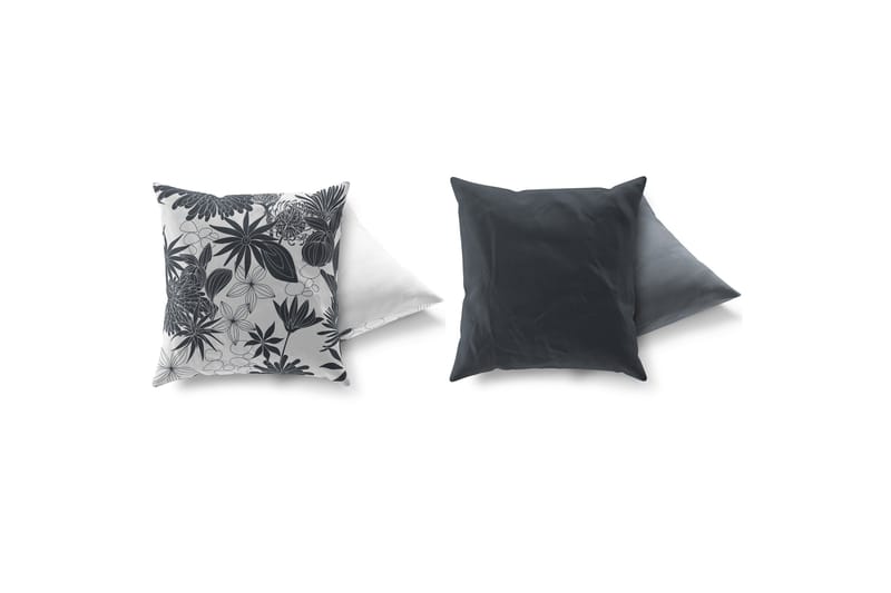 Gravel Pute 43x43 cm 2-pack - Multi - Tekstiler - Pute & pledd - Pynteputer