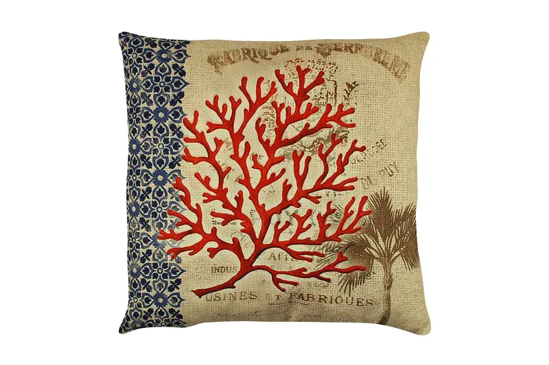 Gravel Pute 43x43 cm - Multi - Tekstiler - Pute & pledd - Pynteputer