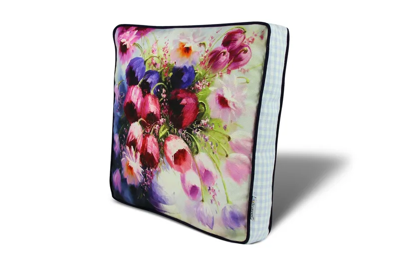 Gravel Pute 42x42 cm, Multi