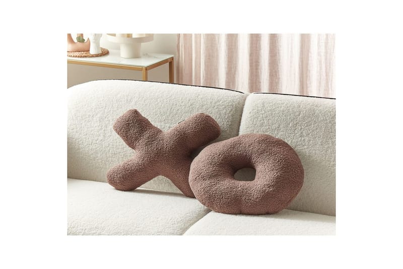 Pynteputer Hesperis sett med 2 Brun - Brun - Tekstiler - Pute & pledd - Hagepute