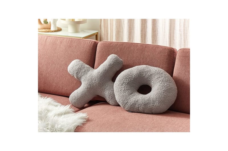 Pynteputer Hesperis sett med 2 Grå - Grå - Tekstiler - Pute & pledd - Hagepute