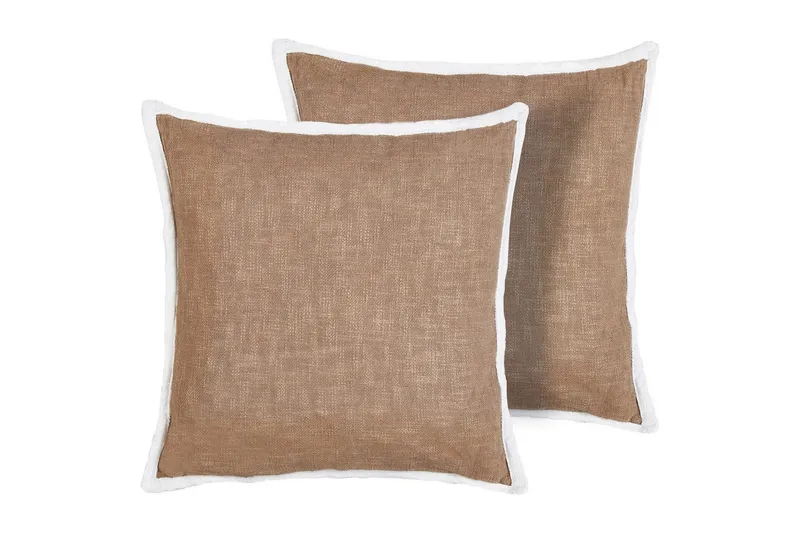 Pynteputer Ianthe sett á 2 Brun/Hvit, Brun/Hvit