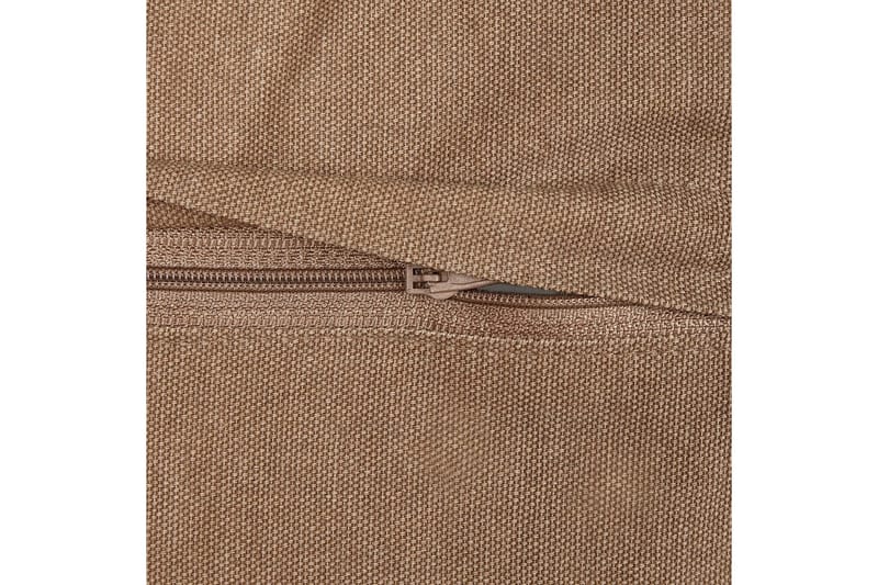 Pynteputer Ianthe sett á 2 Brun/Hvit - Brun/Hvit - Tekstiler - Pute & pledd - Pynteputer