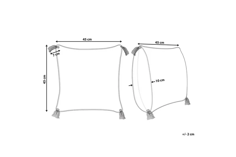 Pynteputer Jacaranda - Tekstiler - Pute & pledd - Pynteputer