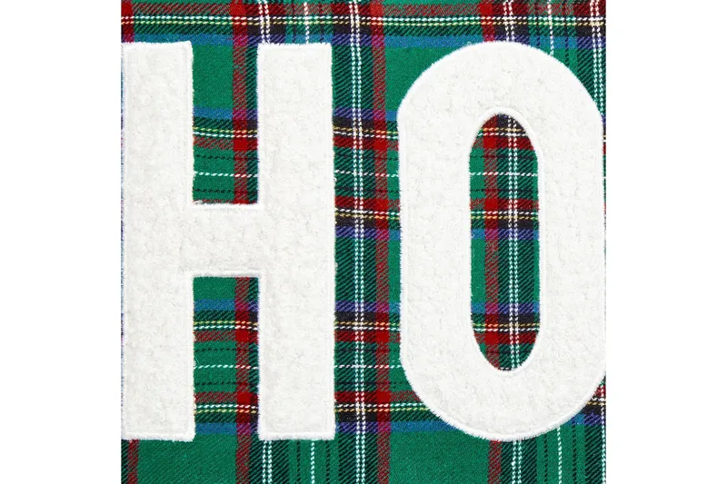 Pynteputer Joycandy sett av 2 Grønn/rød/svart/hvit, Firkantet - Grønn/rød/svart/hvit, Firkantet - Tekstiler - Pute & pledd - Hagepute