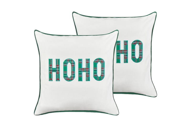 Pynteputer Joycandy sett av 2 Hvit/Rød/Grønn, Firkantet, Hvit/Rød/Grønn, Firkantet