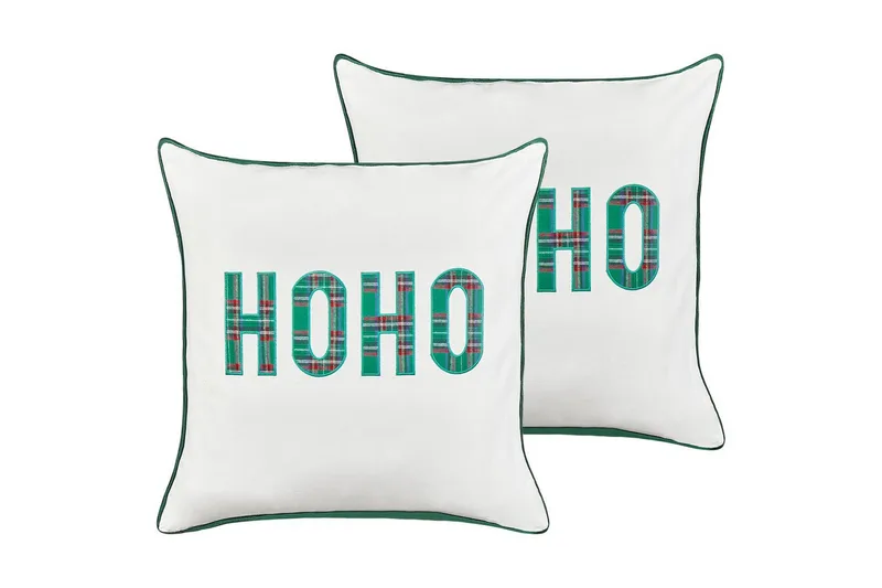 Pynteputer Joycandy sett av 2 Hvit/Rød/Grønn, Firkantet, Hvit/Rød/Grønn, Firkantet