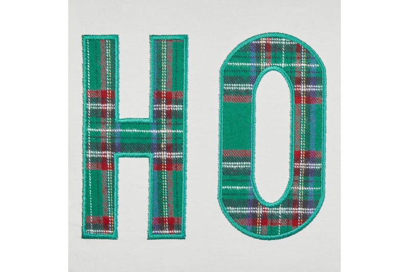 Pynteputer Joycandy sett av 2 Hvit/Rød/Grønn, Firkantet - Hvit/Rød/Grønn, Firkantet - Tekstiler - Pute & pledd - Hagepute