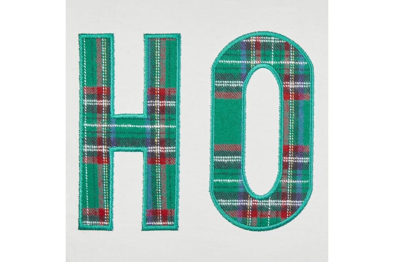 Pynteputer Joycandy sett av 2 Hvit/Rød/Grønn, Rektangulær - Hvit/Rød/Grønn, Rektangulær - Tekstiler - Pute & pledd - Hagepute