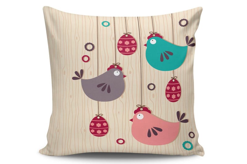 Kissy Pute 45x45 cm - Multi - Tekstiler - Pute & pledd - Pynteputer