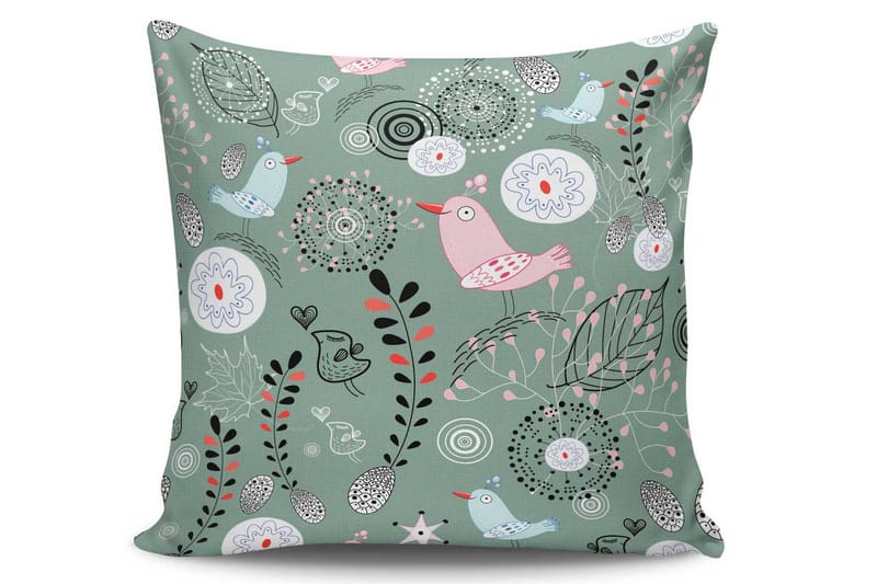 Kissy Pute 45x45 cm - Multi - Tekstiler - Pute & pledd - Pynteputer