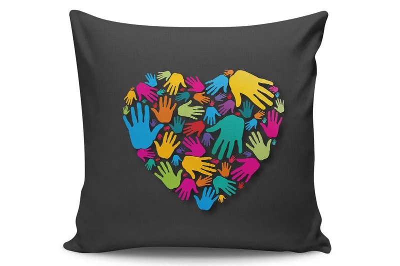 Kissy Putetrekk 45x45 cm, Multi