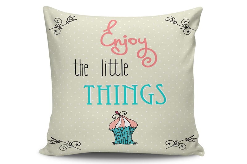 Kissy Pute 45x45 cm - Multi - Tekstiler - Pute & pledd - Pynteputer
