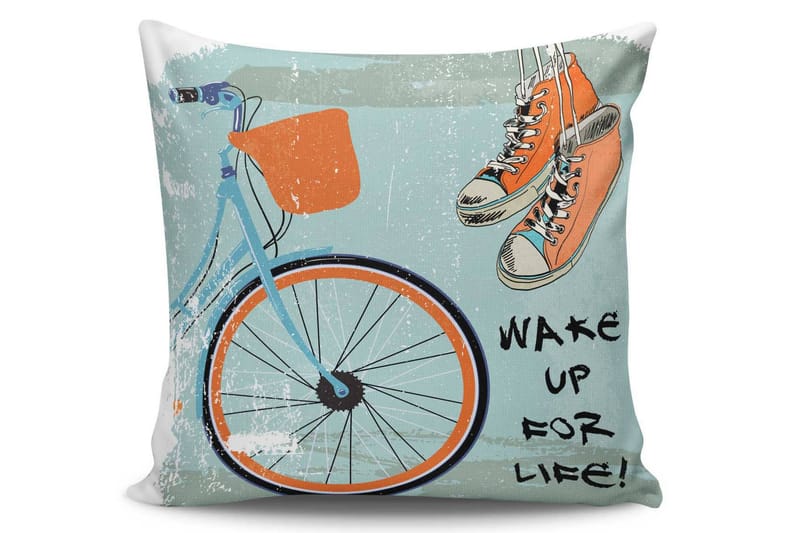 Kissy Pute 45x45 cm - Multi - Tekstiler - Pute & pledd - Pynteputer