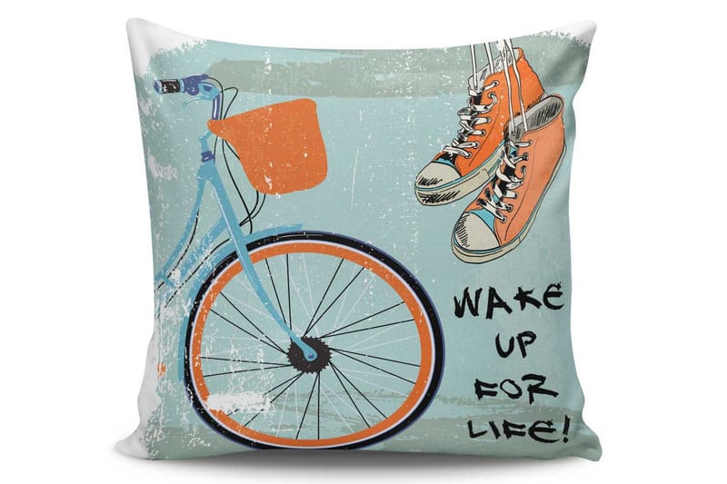 Kissy Putetrekk 45x45 cm - Multi - Tekstiler - Pute & pledd - Pynteputer