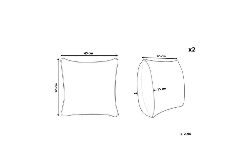 Pynteputer Koeleria sett av 2 - Tekstiler - Pute & pledd - Hagepute