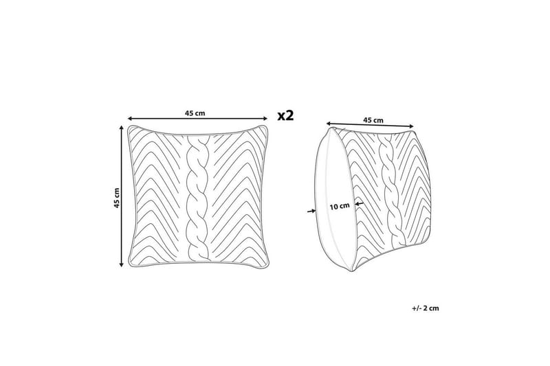 Pynteputer Konni sett med 2 - Tekstiler - Pute & pledd - Pynteputer
