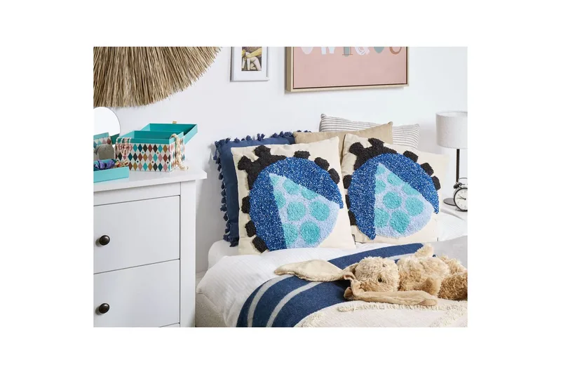 Pynteputer Ladybird sett av 2 - Tekstiler - Pute & pledd - Pynteputer