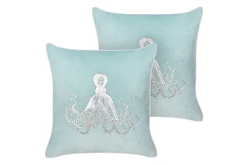 Pynteputer Laminaria sett med 2 Blå/Sølv